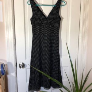 100%silk organza cocktail dress